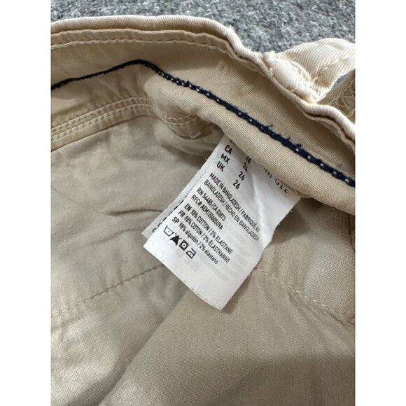 American Eagle Next Level Flex Beige Men’s Chino Shorts Size 26 Slim Fit - Picture 4 of 7